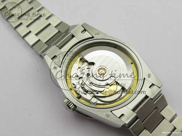 0516 Day-Date 36mm 128239 SS Crystal BP Best Edition White MOP Crystal Marker Dial on SS President Bracelet A MoistureWicking 2682